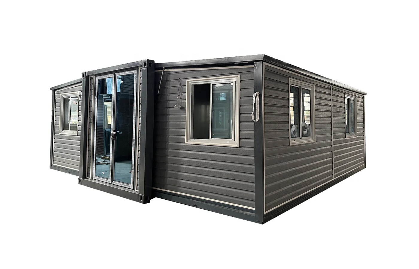 20ft Modern Expandable Container Customized Store na May Floor-to-ceiling Window 20ft Modern Expandable Container Customized Store na May Floor-to-ceiling Window