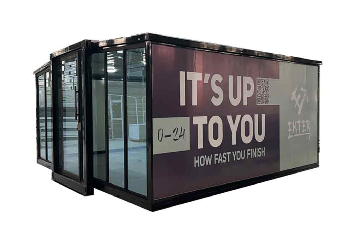 20ft Modern Expandable Container Customized Store na May Floor-to-ceiling Window 20ft Modern Expandable Container Customized Store na May Floor-to-ceiling Window