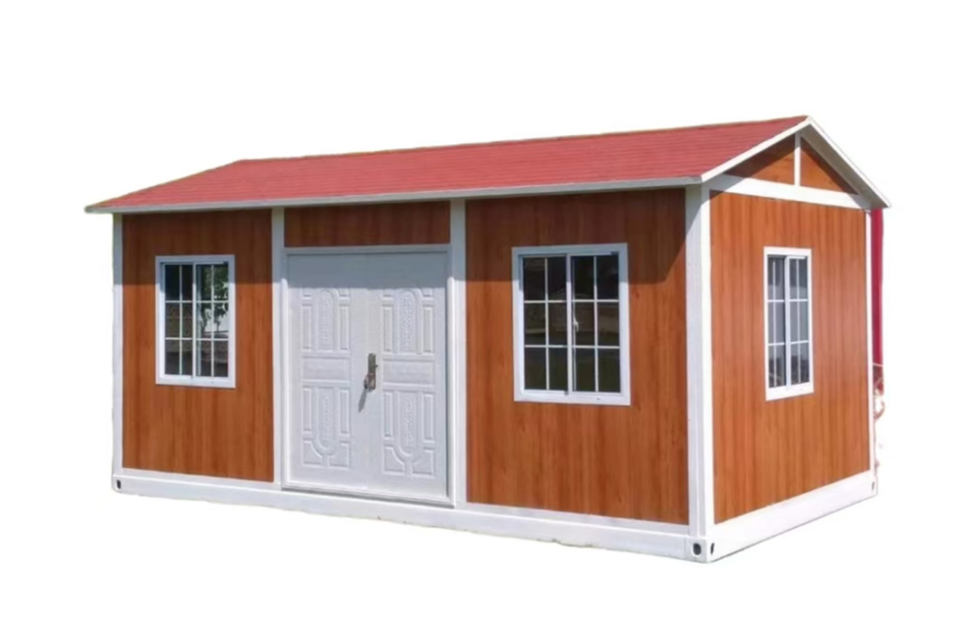 30ft Modern Design Fixed Container House Popular na Tirahan na May Mataray na Bubong At Banyo 30ft Modern Design Fixed Container House Popular na Tirahan na May Mataray na Bubong At Banyo